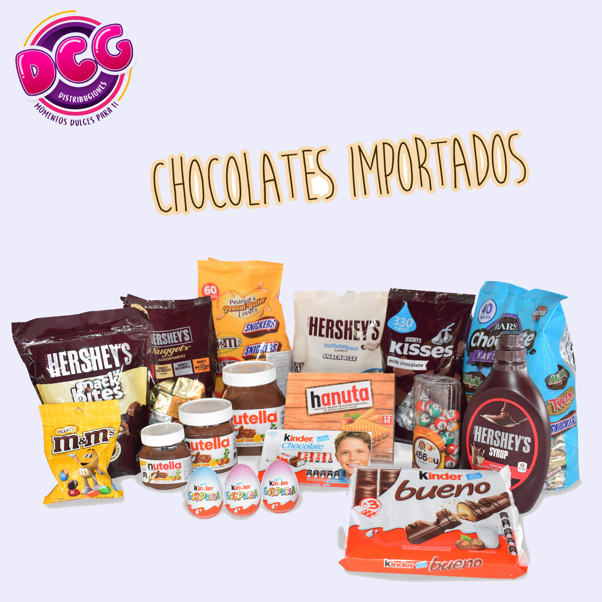 Chocolates importados